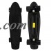 Complete 22 inch Skateboard Plastic Mini Retro Style Cruiser, Yellow   570404399